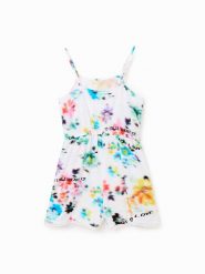 Desigual Kombinezon 23SGPW03 Kolorowy Regular Fit. Sukienki dla dziewczynek Desigual, bez wzorów, z wiskozy, bez ramiączek. Za 159.99 zł.