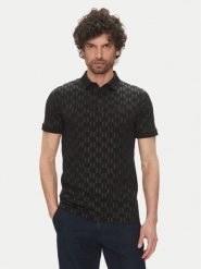 KARL LAGERFELD Polo 745070 552251 Czarny Regular Fit. Czarne koszulki polo męskie KARL LAGERFELD, m, bez wzorów, z bawełny, bez ramiączek. Za 459.99 zł.