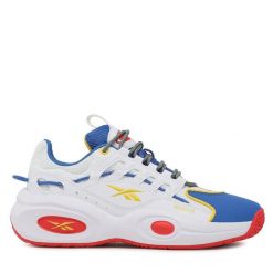 Sneakersy Reebok. Białe trampki i tenisówki chłopięce Reebok, bez wzorów, bez zapięcia. Za 229.99 zł.