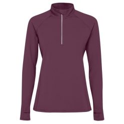 Bluza Z Długim Rękawem Dla Pań I Panów Estambul Quarter Zip. Czerwone bluzy damskie ROLY, bez wzorów, bez kaptura. Za 86.99 zł.
