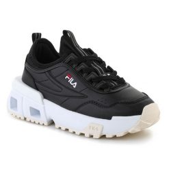 Buty Fila Upgr8 W FFW01250-80010 czarne. Czarne obuwie sportowe damskie bez wzorów, z gumy. Za 681.40 zł.