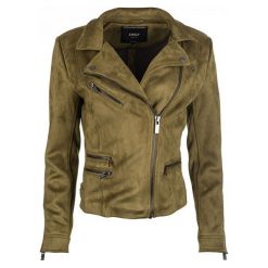 Only Damska Kurtka Luna Faux Suede Bond Ed Bike R Otw. Beech (Rozmiar 42). Kurtki damskie marki Only. W wyprzedaży za 199.00 zł.