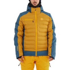 Męska kurtka narciarska Fundango Orion Padded. Brązowe kurtki męskie Fundango, na zimę, m, bez wzorów, sportowe, bez kaptura. Za 589.90 zł.