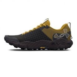 Buty do biegania męskie Under Armour Hovr DS Ridge TR. Brązowe buty sportowe męskie Under Armour, z materiału, bez zapięcia, do biegania. Za 595.75 zł.