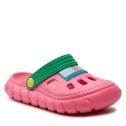 Sandały Tommy Hilfiger. Czerwone sandały dziewczęce Tommy Hilfiger, bez zapięcia. Za 129.99 zł.