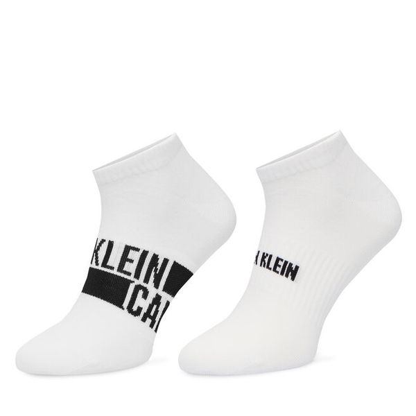 Skarpety krótkie Calvin Klein. Białe skarpety męskie Calvin Klein, bez wzorów. Za 59.99 zł.