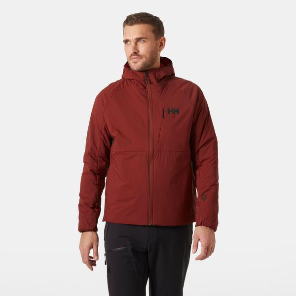 Kurtka turystyczna Helly Hansen Odin Stretch Insulat 2.0. Czerwone kurtki męskie Helly Hansen, l, bez wzorów, eleganckie, bez kaptura. W wyprzedaży za 1,037.50 zł.