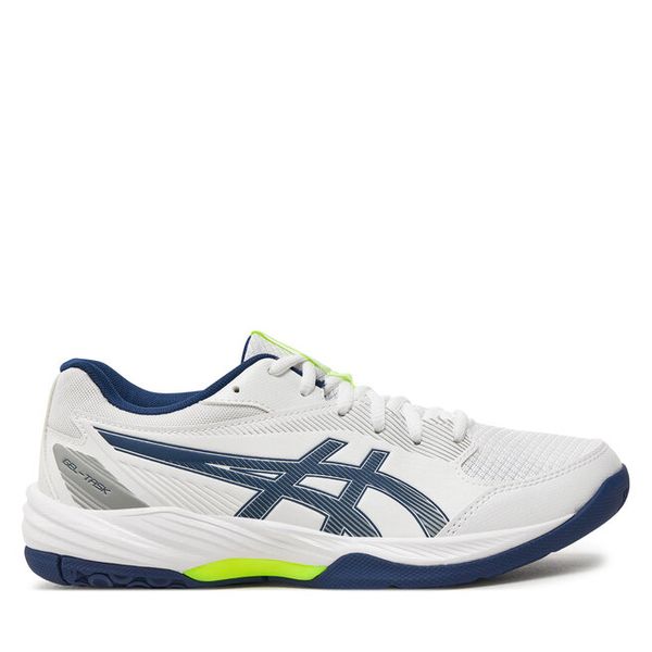 Buty halowe Asics. Białe buty sportowe męskie Asics, bez zapięcia. Za 309.99 zł.