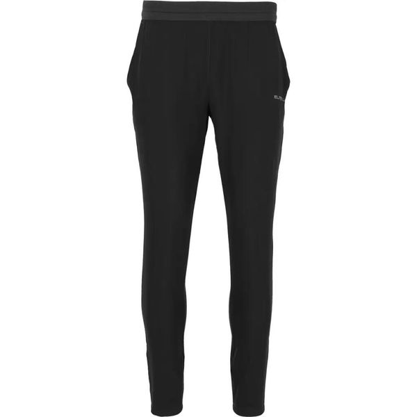 Spodnie treningowe Elite Lab Run. Czarne spodnie sportowe męskie ELITE LAB, l, bez wzorów, z elastanu, do biegania. Za 99.50 zł.