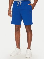 BOSS Szorty sportowe Mix&Match 50515314 Niebieski Regular Fit. Niebieskie krótkie spodenki sportowe męskie Boss, l, bez wzorów, z bawełny. Za 199.99 zł.