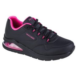 Buty sportowe Sneakersy damskie, Skechers Uno 2 - 2nd Best. Czarne obuwie sportowe damskie Skechers, bez wzorów, z gumy, trekkingowe. Za 395.00 zł.