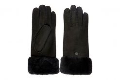 EMU AUSTRALIA W9405 Apollo Bay Gloves black, rękawiczki damskie, rozmiar XS/S. Czarne rękawiczki damskie Emu Australia, na zimę, bez wzorów, ze skóry. Za 529.90 zł.