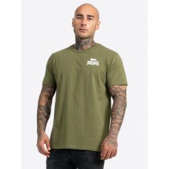 Zestaw 2 koszulek o regularnym kroju Lonsdale Blairmore. Brązowe koszulki sportowe męskie Lonsdale, bez wzorów, bez kołnierzyka, bez ramiączek. Za 199.50 zł.