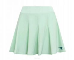 Spódniczka tenisowa Diadora L. Skirt Match Fibrazero. Zielone spódnice damskie Diadora, l, bez wzorów, z dzianiny, eleganckie, dopasowane. Za 249.00 zł.