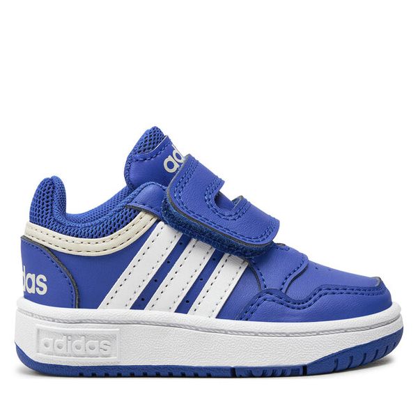 Sneakersy adidas. Czarne półbuty chłopięce Adidas, bez wzorów, bez zapięcia. Za 113.99 zł.