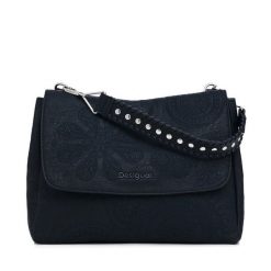 Torebka Desigual. Czarne torebki do ręki damskie Desigual, bez wzorów, klasyczne, bez dodatków. Za 179.99 zł.