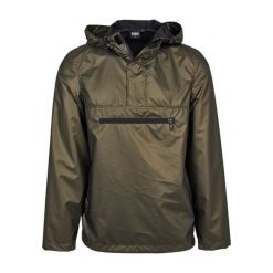 Parka Urban Classic light pull over. Zielone kurtki męskie Urban Classics, na zimę, m, bez wzorów, eleganckie, bez kaptura. Za 267.50 zł.
