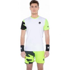 Koszulka do tenisa z krótkim rekawem męska Hydrogen TECH CAMO TEE. Białe koszulki polo męskie HYDROGEN, l, bez wzorów, bez kołnierzyka, bez ramiączek, tenisowe. Za 330.00 zł.