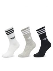 Adidas Skarpety długie 3-Stripes High JV7418 Kolorowy. Skarpety damskie Adidas, bez wzorów, z bawełny. Za 59.99 zł.