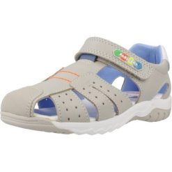 Sandały PABLOSKY 055750P Szary. Szare sandały męskie Pablosky, z materiału, bez zapięcia. Za 237.99 zł.
