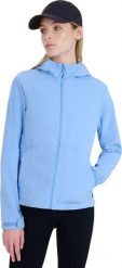Kurtka damska softshell 4F F320 niebieska 4FWSS25TSOFF320 33S M. Niebieskie kurtki damskie 4f, m, bez wzorów, z softshellu, bez kaptura. Za 219.89 zł.