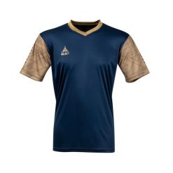 Koszulka Select Player Golden. Niebieskie koszulki sportowe męskie Select, m, bez wzorów, z materiału, bez kołnierzyka, bez ramiączek, na fitness i siłownię. Za 132.50 zł.