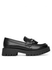 Sergio Bardi Loafersy ARC-F1091-05SB Czarny. Czarne mokasyny damskie Sergio Bardi, ze skóry. Za 279.99 zł.