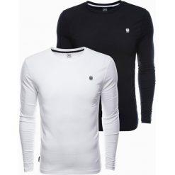 Ombre Zestaw longsleeve męski z długim rękawem - mix 2-pak V4 Z40 XL. Bluzki z długim rękawem męskie Ombre, m, bez wzorów, bez kołnierzyka. Za 159.99 zł.