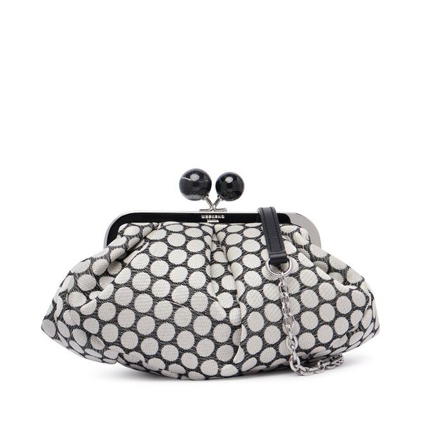 Torebka Weekend Max Mara. Czarne torebki do ręki damskie Weekend Max Mara, bez wzorów, wizytowe, bez dodatków. Za 2,439.00 zł.