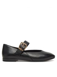MEXX Baleriny MX/016C-RST Czarny. Czarne baleriny damskie Mexx, bez wzorów, ze skóry, bez obcasa. Za 239.99 zł.