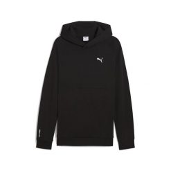 Młodzieżowa bluza z kapturem PUMATECH PUMA. Czarna bluzy męskie Puma, m, bez wzorów, z kapturem, do biegania. Za 279.00 zł.