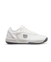 Damskie buty do tenisa Wilson Court Glide. Białe obuwie sportowe damskie Wilson, bez wzorów, z gumy, na fitness i siłownię. Za 338.50 zł.