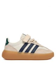 Adidas Sneakersy Barreda Decode JP6724 Écru. Buty sportowe dziewczęce Adidas, bez wzorów, ze skóry, bez zapięcia. Za 199.99 zł.