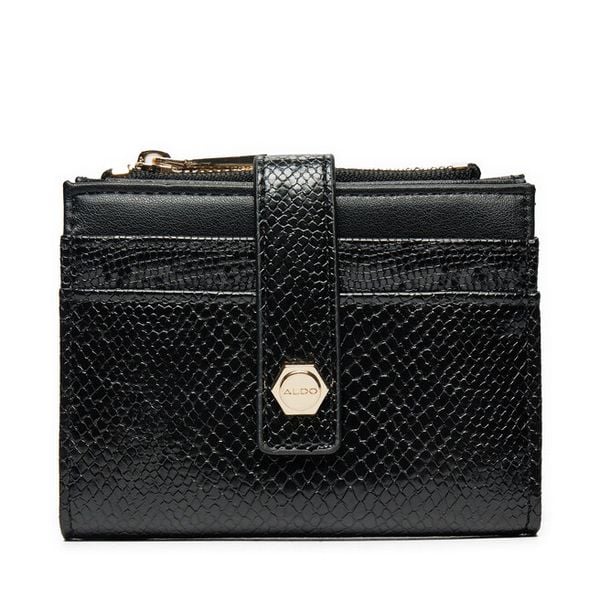 Portfel Aldo. Czarne portfele damskie Aldo, bez wzorów. Za 79.99 zł.