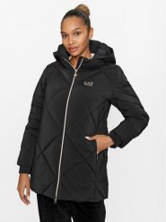 EA7 Emporio Armani Kurtka zimowa 6RTK06 TNDAZ 0200 Czarny Regular Fit. Czarne kurtki damskie EA7 Emporio Armani, na zimę, s, bez wzorów, z syntetyku, bez kaptura. Za 1,209.00 zł.