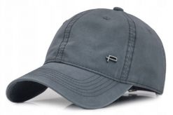 Letnia Czapka z Daszkiem (Bejsbolówka) - Pako Jeans - Ciemnoniebieska. Niebieskie czapki i kapelusze męskie Pako Jeans, na lato, bez wzorów, z bawełny. Za 55.00 zł.