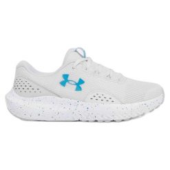 Buty do biegania damskie Under Armour Charged Surge 4. Szare obuwie sportowe damskie Under Armour, bez wzorów, do biegania. Za 199.99 zł.
