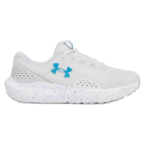 Buty do biegania damskie Under Armour Charged Surge 4. Szare obuwie sportowe damskie Under Armour, bez wzorów, do biegania. Za 199.99 zł.
