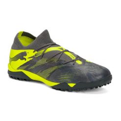 Buty piłkarskie PUMA Future 7 Match Rush TT. Szare obuwie sportowe damskie Puma, bez wzorów, do piłki nożnej. Za 319.00 zł.