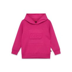 Bluza z Kapturem Dziewczęca LEGO Sky 600 różowa. Czerwone bluzy dla dziewczynek LEGO, bez wzorów, bez ramiączek, z kapturem. W wyprzedaży za 174.99 zł.