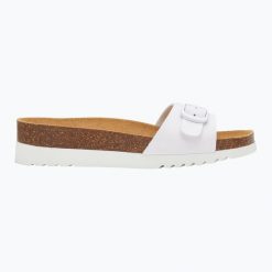 Klapki damskie Scholl Ginni Wide Med. Białe klapki damskie Scholl, trekkingowe. Za 219.99 zł.