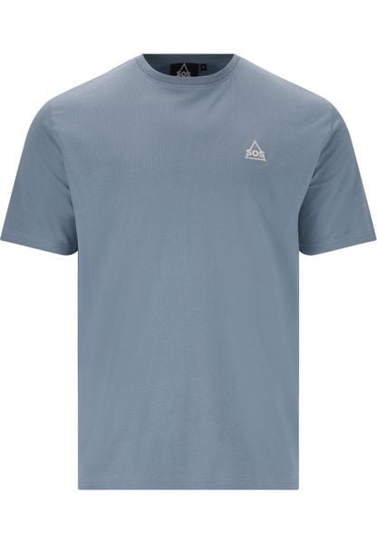 T-shirt SOS Mera. Zielone t-shirty męskie SOS, xl, bez wzorów, z bawełny, eleganckie, bez kołnierzyka. Za 151.50 zł.