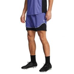 Spodenki męskie Under Armour M S Ch. Pro Train Short. Niebieskie szorty męskie Under Armour, m, bez wzorów, z materiału. Za 190.00 zł.