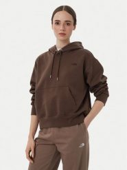 The North Face Bluza Tnf Essential Simple Dome Boxy Os NF0A8HBX Brązowy Regular Fit. Brązowe bluzy damskie The North Face, m, bez wzorów, z bawełny, bez kaptura. Za 349.99 zł.