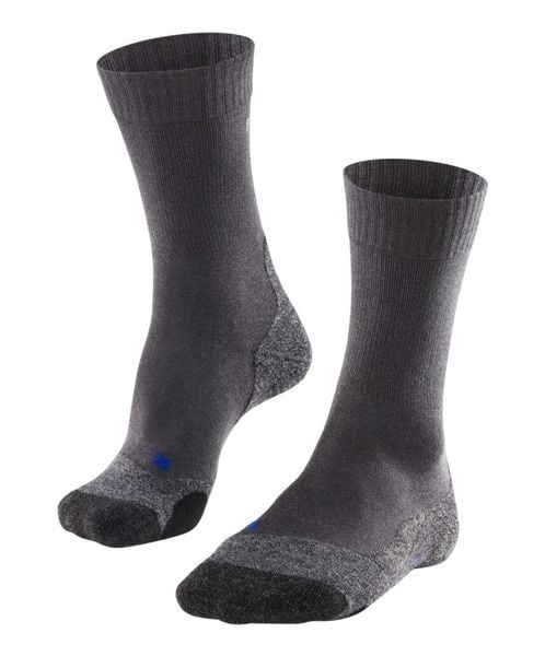 Skarpetki Falke TK2 Cool. Szare skarpety męskie Falke, bez wzorów, z elastanu. Za 166.00 zł.