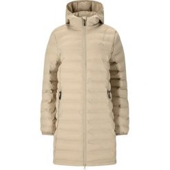 Długa lekka kurtka puchowa damska Whistler Froze. Brązowe kurtki sportowe damskie Whistler, bez wzorów, z puchu, bez kaptura, trekkingowe. Za 391.50 zł.