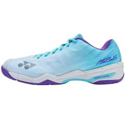 Buty do badmintona Yonex PC Aerus X. Fioletowe buty sportowe męskie YONEX, bez zapięcia. Za 501.00 zł.