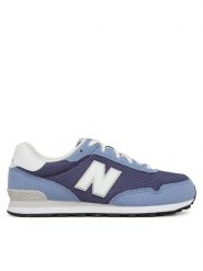 New Balance Sneakersy GC515BV Niebieski. Niebieskie buty sportowe dziewczęce New Balance, bez wzorów, z materiału, bez zapięcia. Za 189.99 zł.