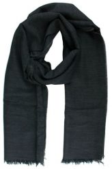 Lekki Szalik Wiosenno-Jesienny - Teer - Granatowy Melanż. Niebieskie szaliki męskie Teer, na jesień, bez wzorów, z materiału. Za 45.00 zł.