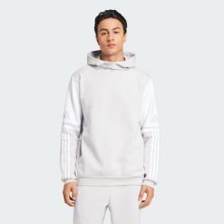 Bluza z kapturem Squadra 25 Sweat. Białe bluzy męskie Adidas, xs, bez wzorów, z materiału, z kapturem. Za 239.00 zł.